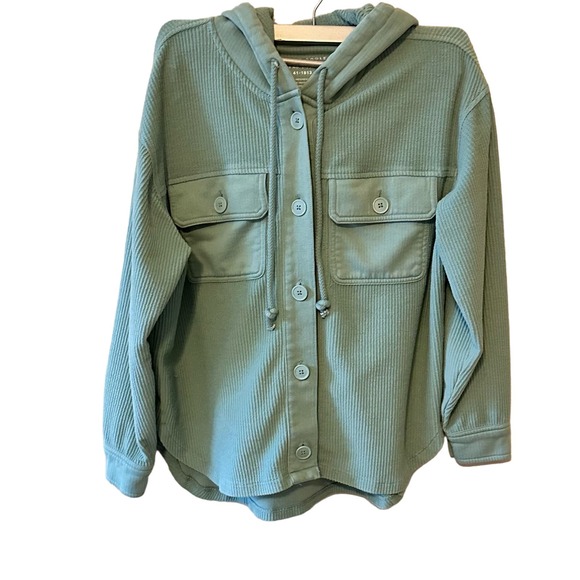 american eagel Jackets & Blazers - American Eagle Hooded Shacket-- SIZE SMALL